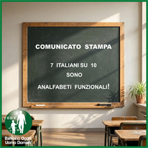 7 italiani su 10 sono analfabeti funzionali.
